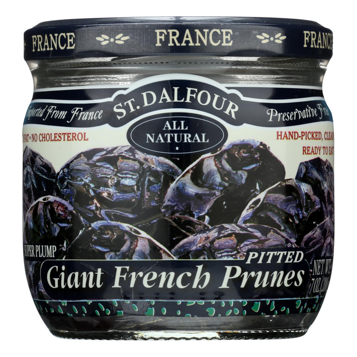 St Dalfour Giant French Pitted Prunes - 7 Oz - Case of 6 - Cozy Farm
