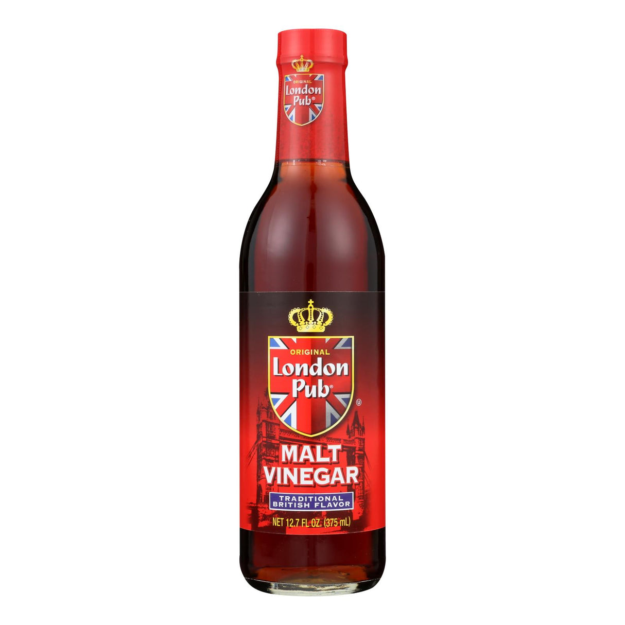 London Pub Malt Vinegar (Pack of 6 - 12.7 Fl Oz Bottles) - Cozy Farm