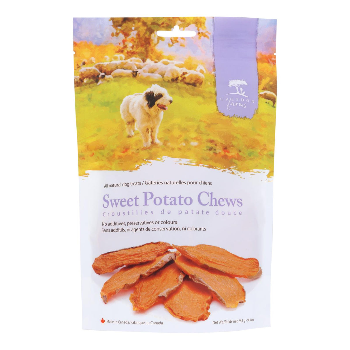 Caledon Farms Sweet Potato Chews for Dogs (4 - 9.3 Oz.) - Cozy Farm