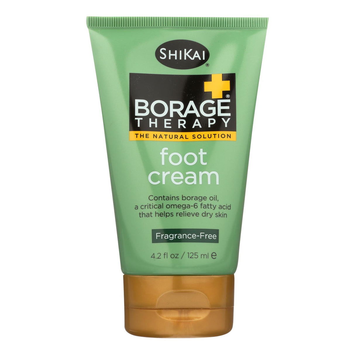 Shikai Borage Therapy Foot Cream for Dry and Cracked Feet, Unscented, 4.2 Fl Oz - Cozy Farm