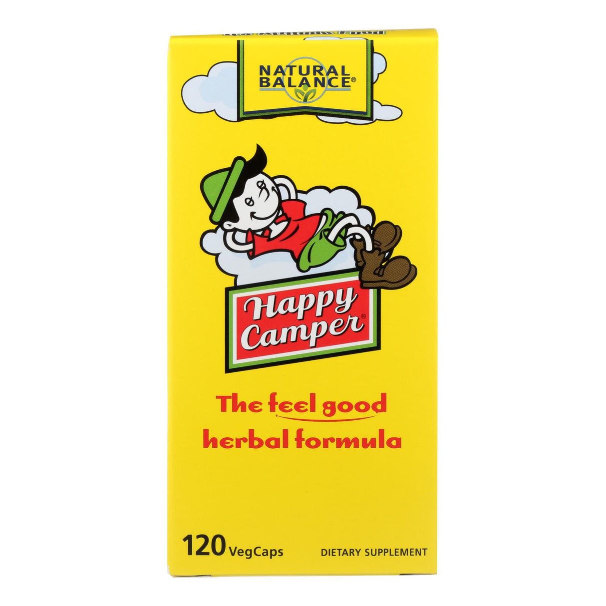 Natural Balance Happy Camper Vegetarian Capsules (Pack of 120, 790 mg) - Cozy Farm