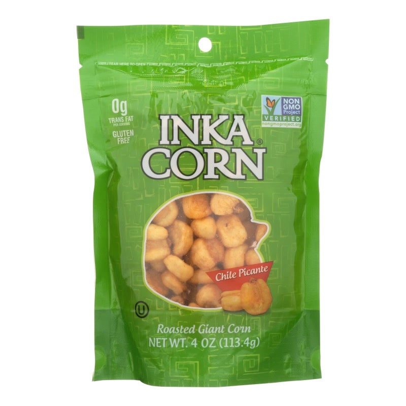 Inka Crops Chile Picante Peruvian Corn (Pack of 6 - 4 Oz.) - Cozy Farm
