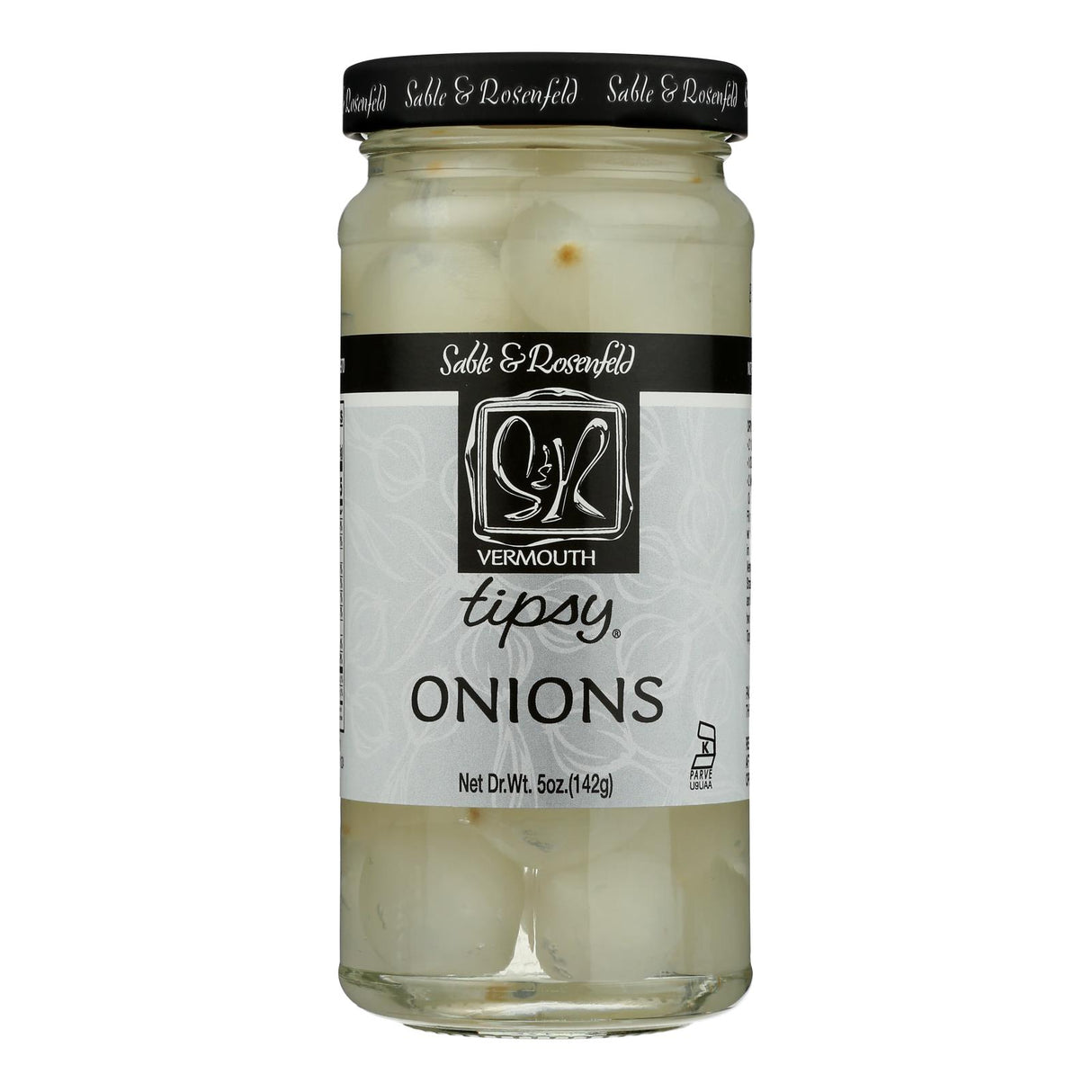Sable and Rosenfeld Vermouth Tipsy Onions (Pack of 6 - 5 Oz.) - Cozy Farm