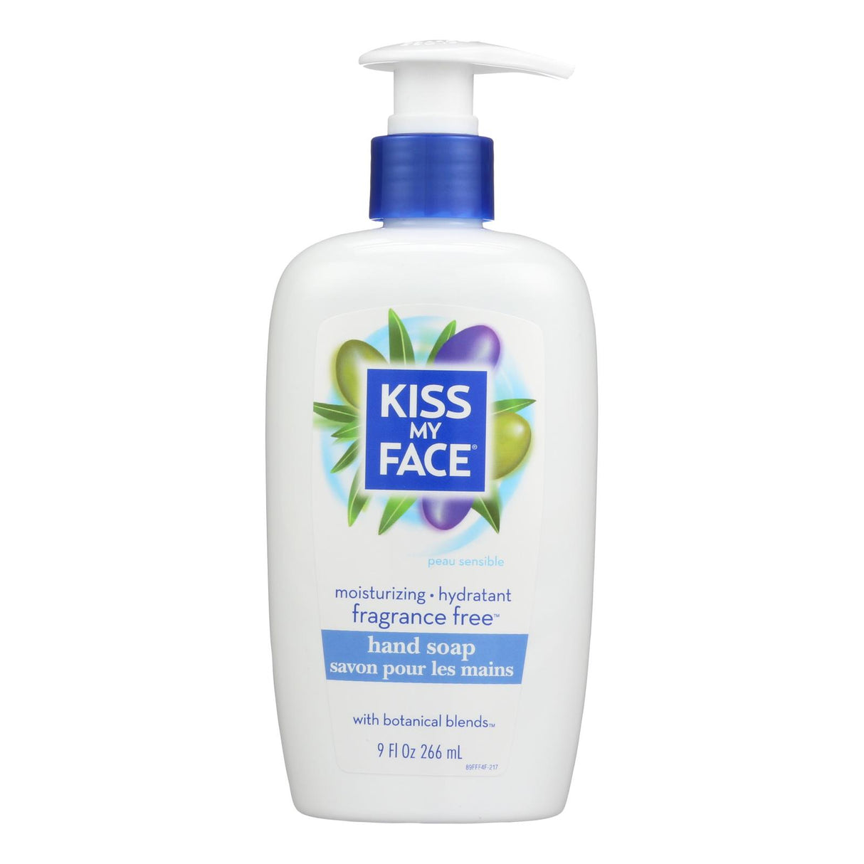 Kiss My Face Moisture Soap Fragrance Free - 9 Fl Oz - Cozy Farm