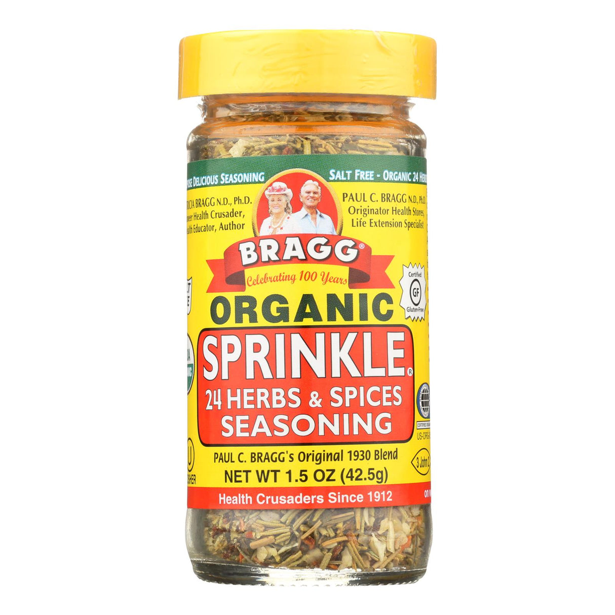 Bragg Sprinkle Natural Herbs and Spices 1.5 Oz (Pack of 12) - Cozy Farm