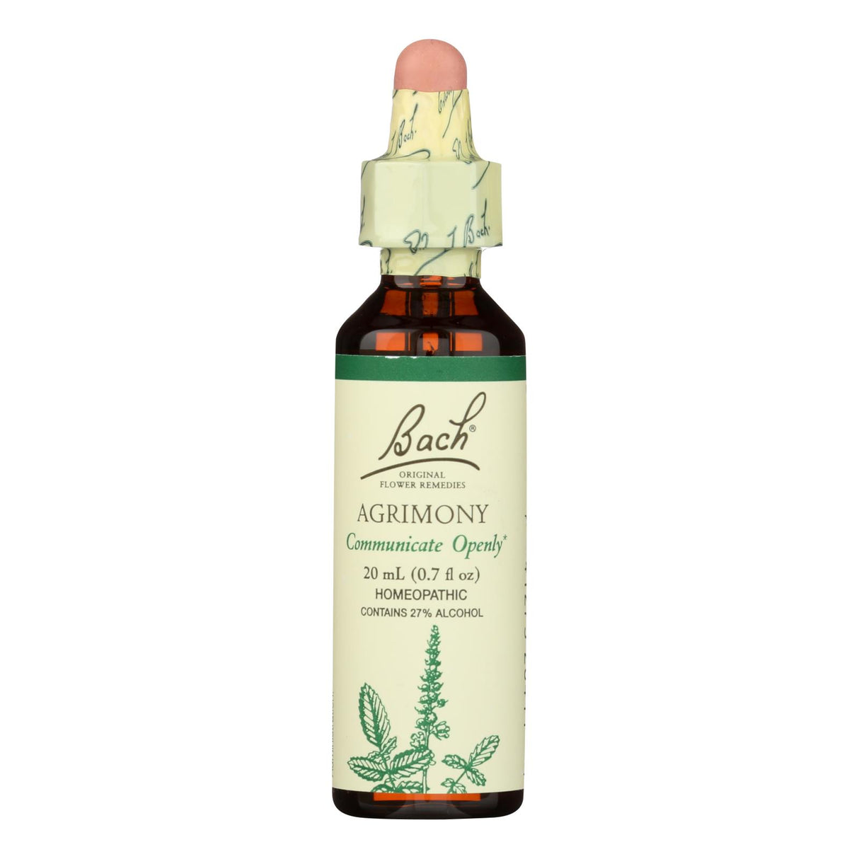 Bach Flower Remedies Agrimony Essence - 0.7 Fl Oz - Cozy Farm