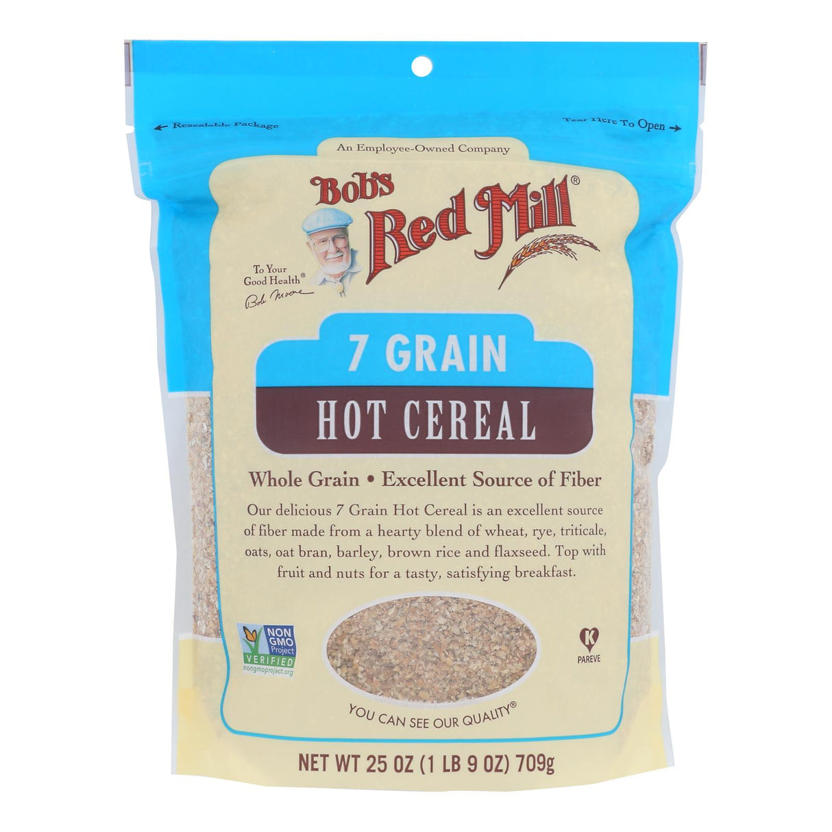 Bob's Red Mill 7 Grain Healthy Cereal, 25 Oz. Pack of 4 | Whole Grain Cereal - Cozy Farm