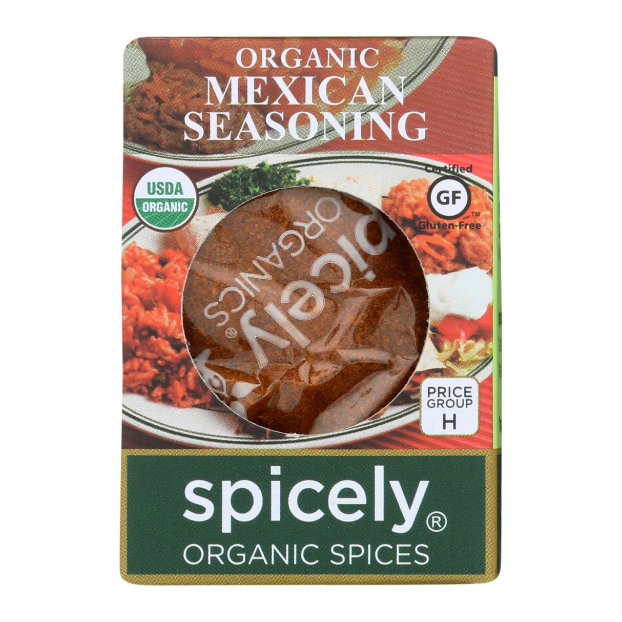 Spicely Organics Mexican Seasoning, Organic, 0.5 Oz. (Pack of 6) - Cozy Farm