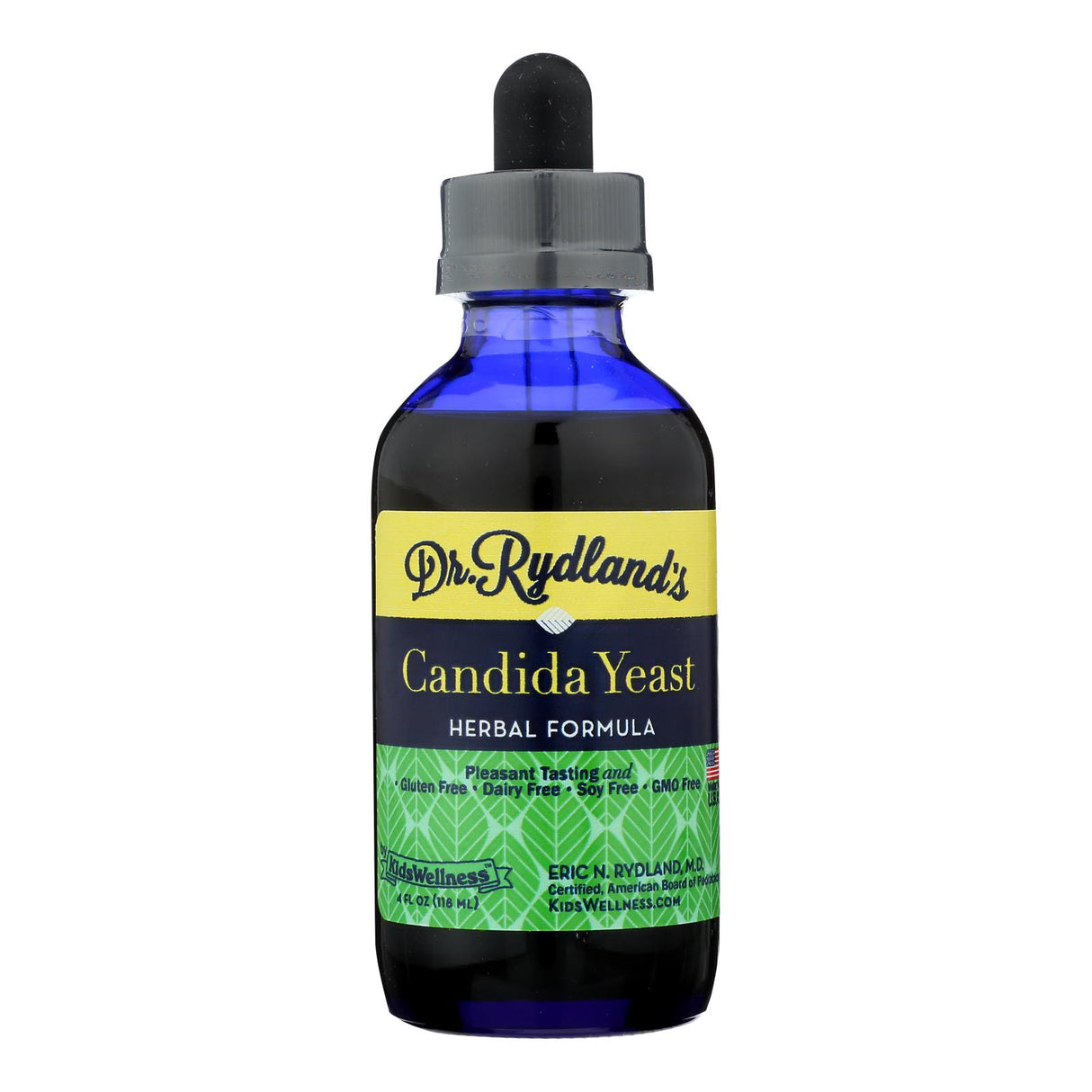 Dr. Rydland's Herbal Formula Candida Yeast Support 4 Oz. - Cozy Farm