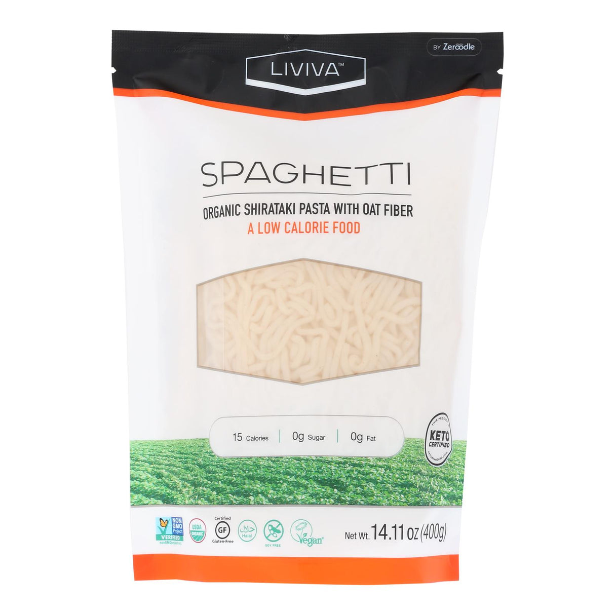 Liviva Shirataki Spaghetti, 14.11 Oz. (Pack of 6) - Cozy Farm