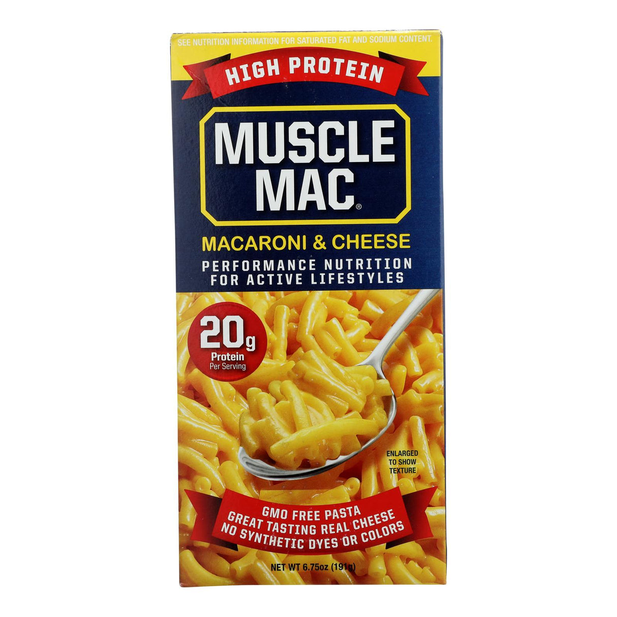 Muscle Mac Macaroni And Cheese, 6.75 Oz (Case of 10) - Cozy Farm