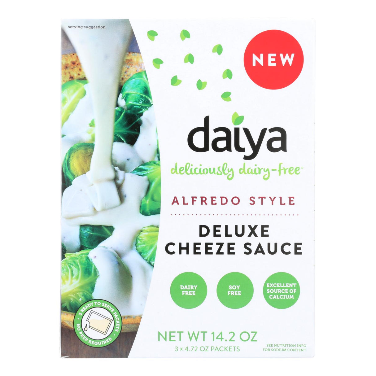 Daiya Dairy-Free Creamy Alfredo Style Cheeze Sauce (Pack of 8 - 14.2 Oz.) - Cozy Farm