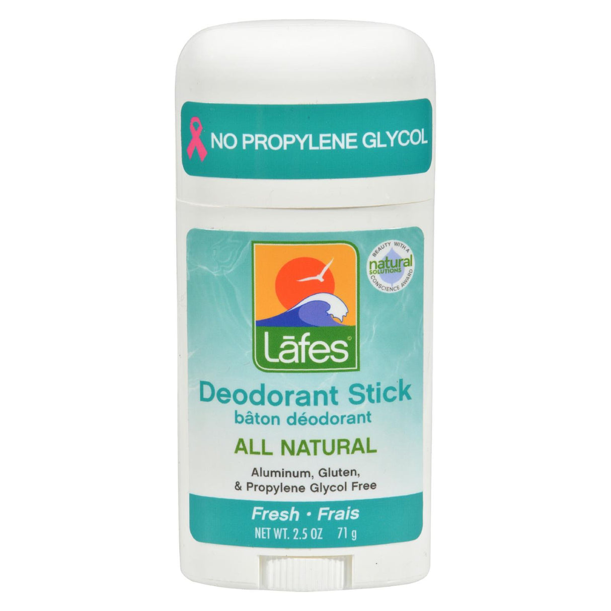 Lafe's Natural Deodorant Stick - Fresh (2.5 Oz, Pack of 2) - Cozy Farm