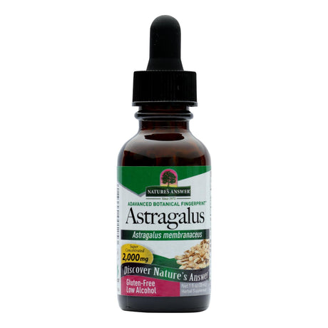 Nature's Answer Astragalus Root Liquid Extract - Immune Support - 1 Fl Oz - Cozy Farm 