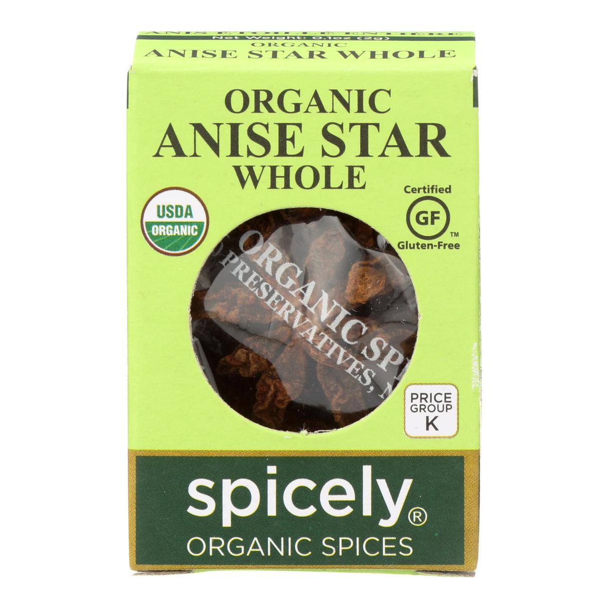 Spicely Organics: Star Anise Whole - Premium Culinaria Spice (Pack of 6) - Cozy Farm