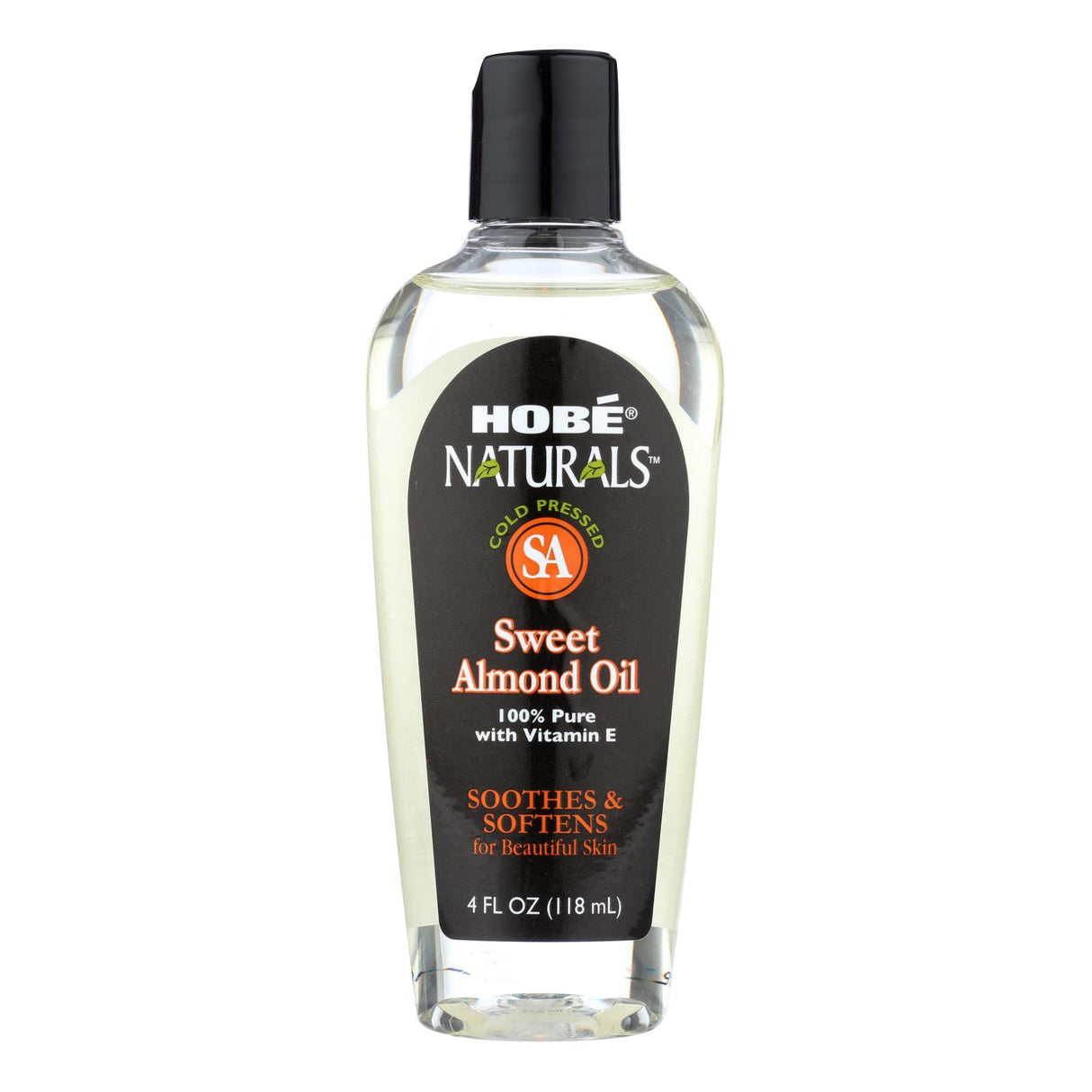 Hobe Labs Hobe Naturals Moisturizing Sweet Almond Oil (4 Fl Oz) - Cozy Farm