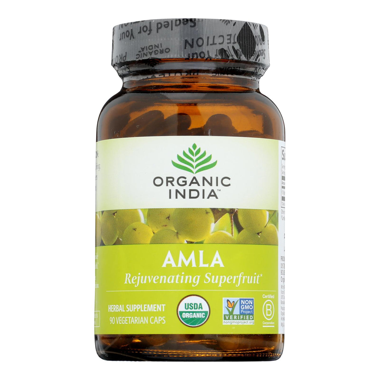 Organic India Amalaki - 90 Vegetarian Capsules - Cozy Farm