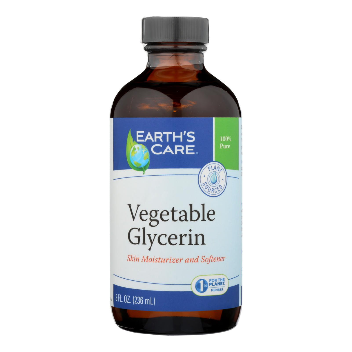 Earth's Care Pure Vegan Glycerin 8 Fl Oz - Cozy Farm