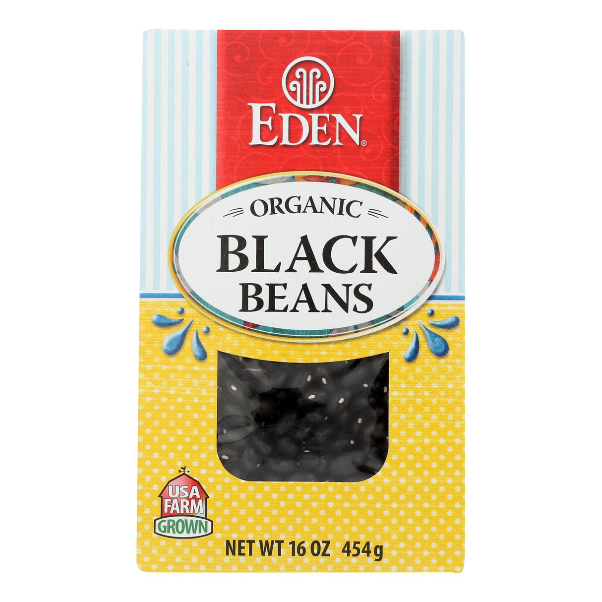 Organic Black Turtle Beans (12 Pack - 16 Oz. Each) - Cozy Farm