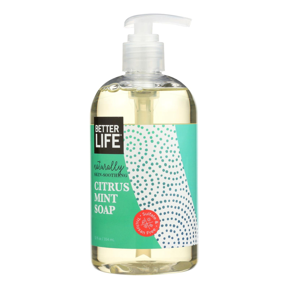 Better Life No-Regret Soap - Energizing Citrus & Mint - 12 Fl Oz. - Cozy Farm