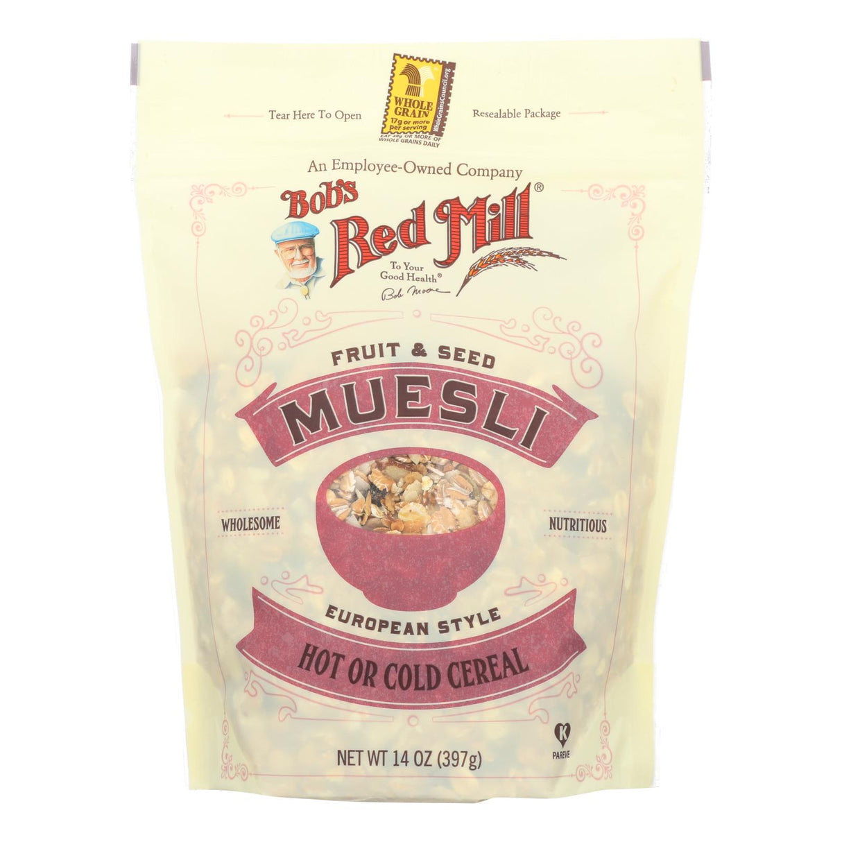Bob's Red Mill Fruit & Seed Muesli (14 Oz., Pack of 4) - Cozy Farm