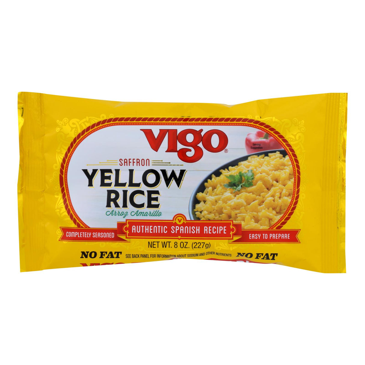 Vigo Yellow Rice - 12-Pack of 8 oz. Bags - Cozy Farm