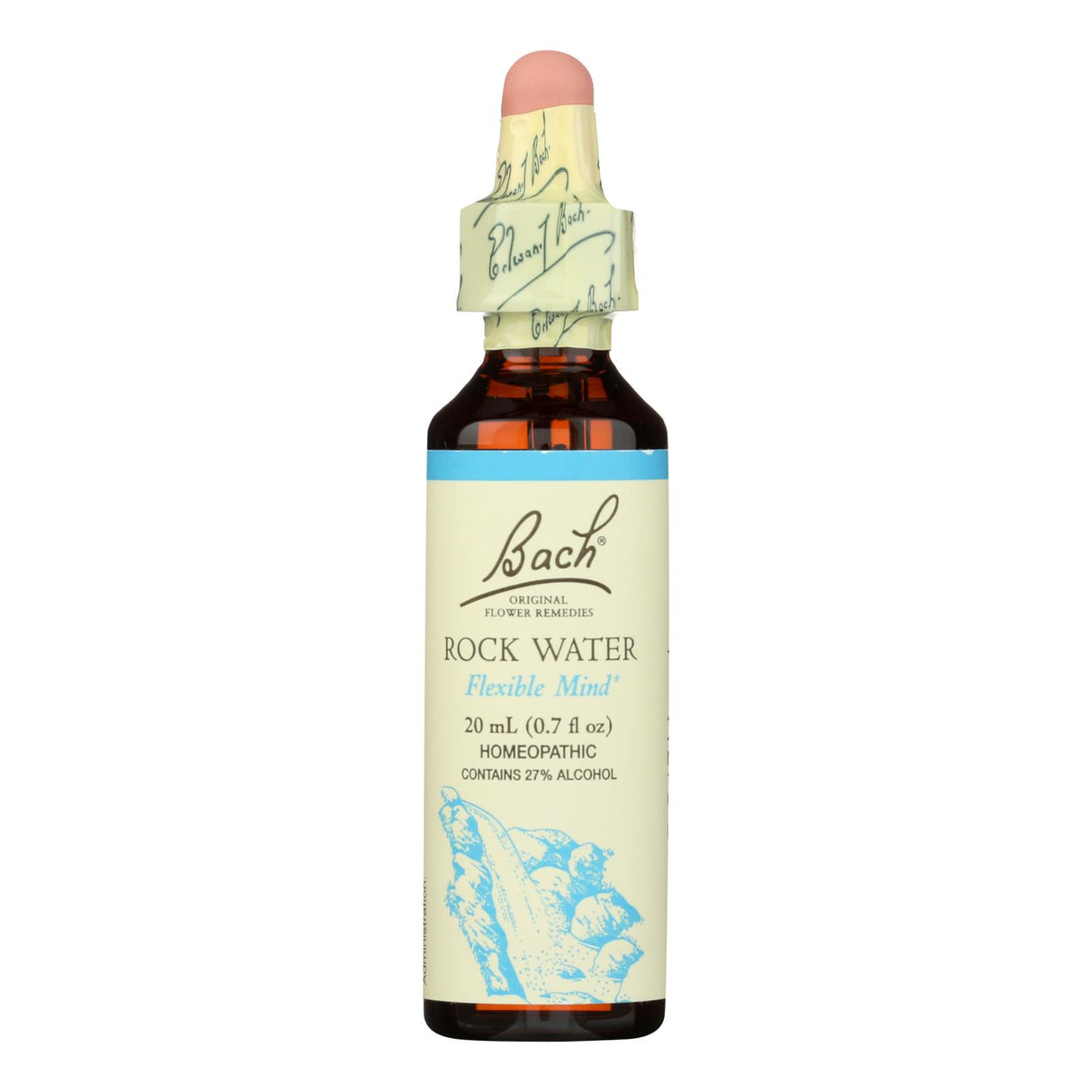 Bach Flower Remedies Rock Water Floral Essence - 0.7 Fl Oz - Cozy Farm