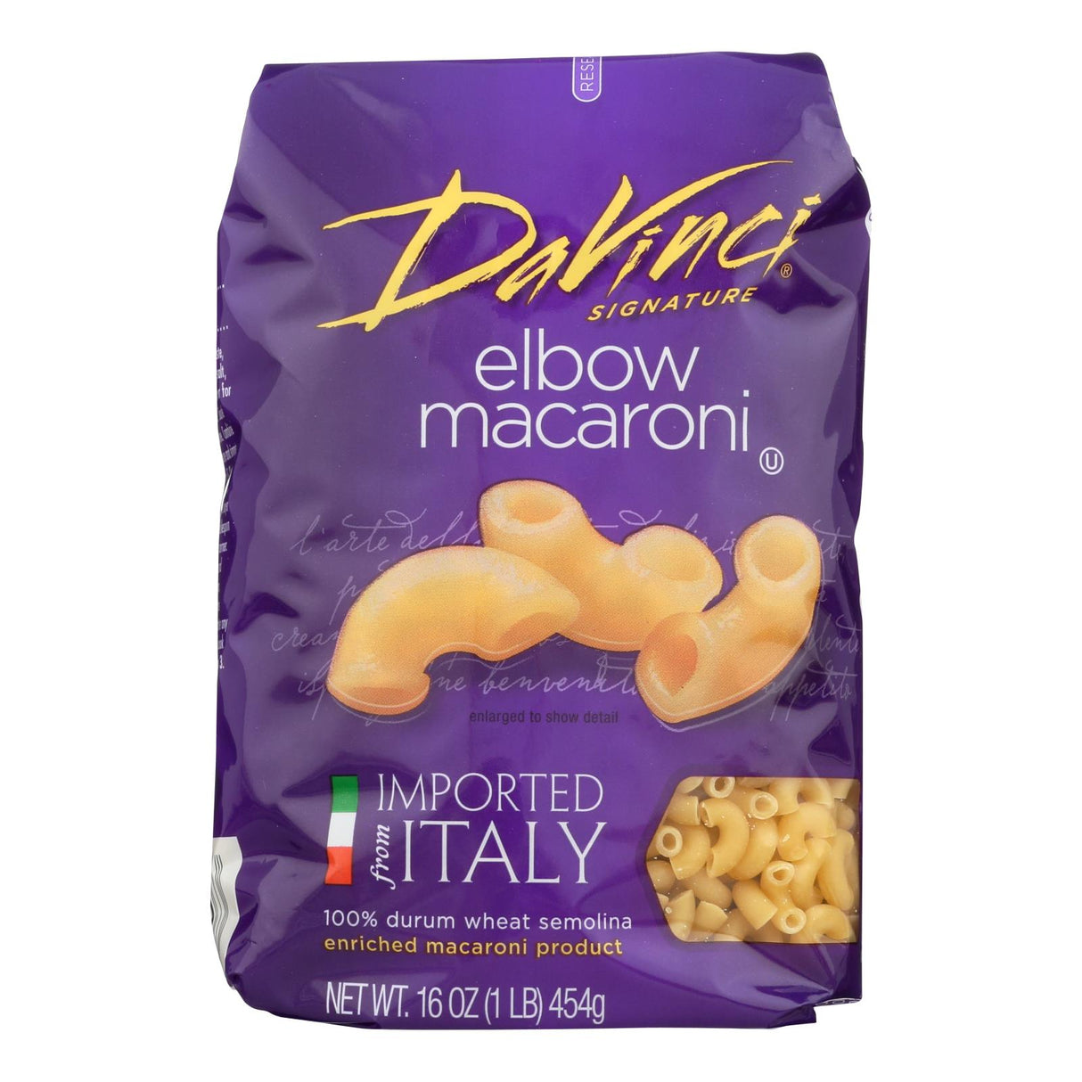 Davinci Elbow Macaroni Pasta, 12-Pack (1 Lb. Each) - Cozy Farm