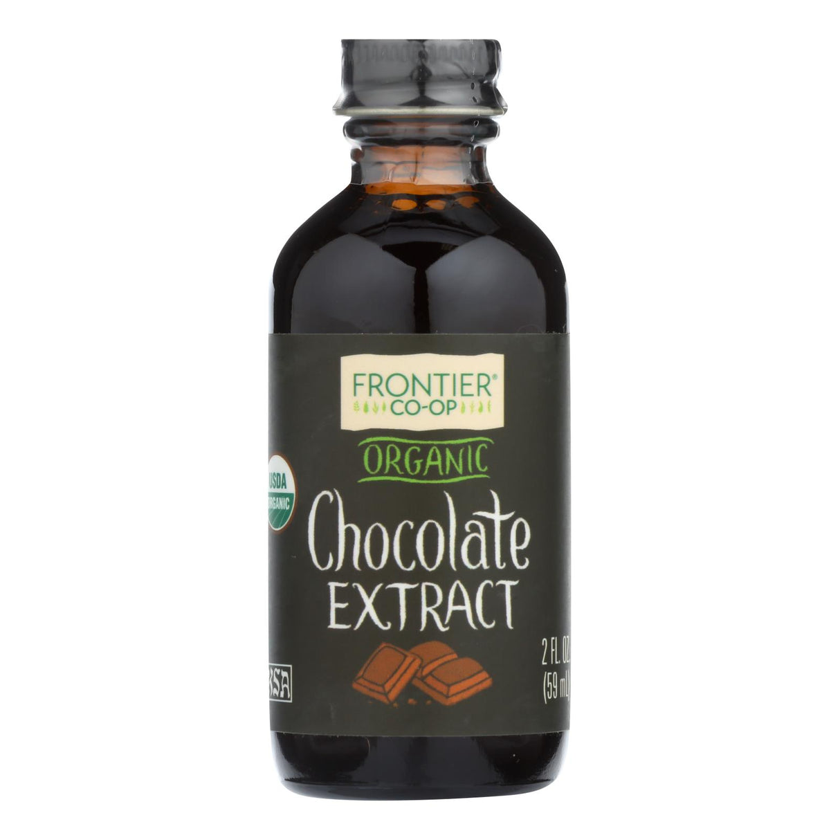 Frontier Herb - Organic Chocolate Extract 2 Oz. - Cozy Farm