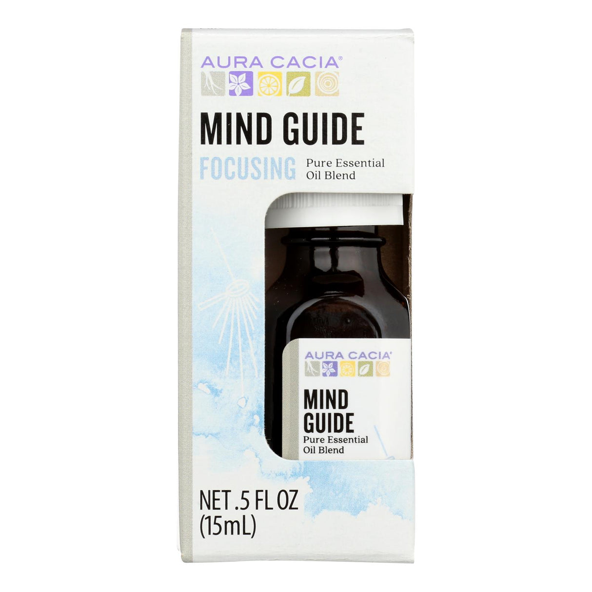Aura Cacia Mind Guide Aromatherapy Essential Oil Set (Pack of 3) - Cozy Farm