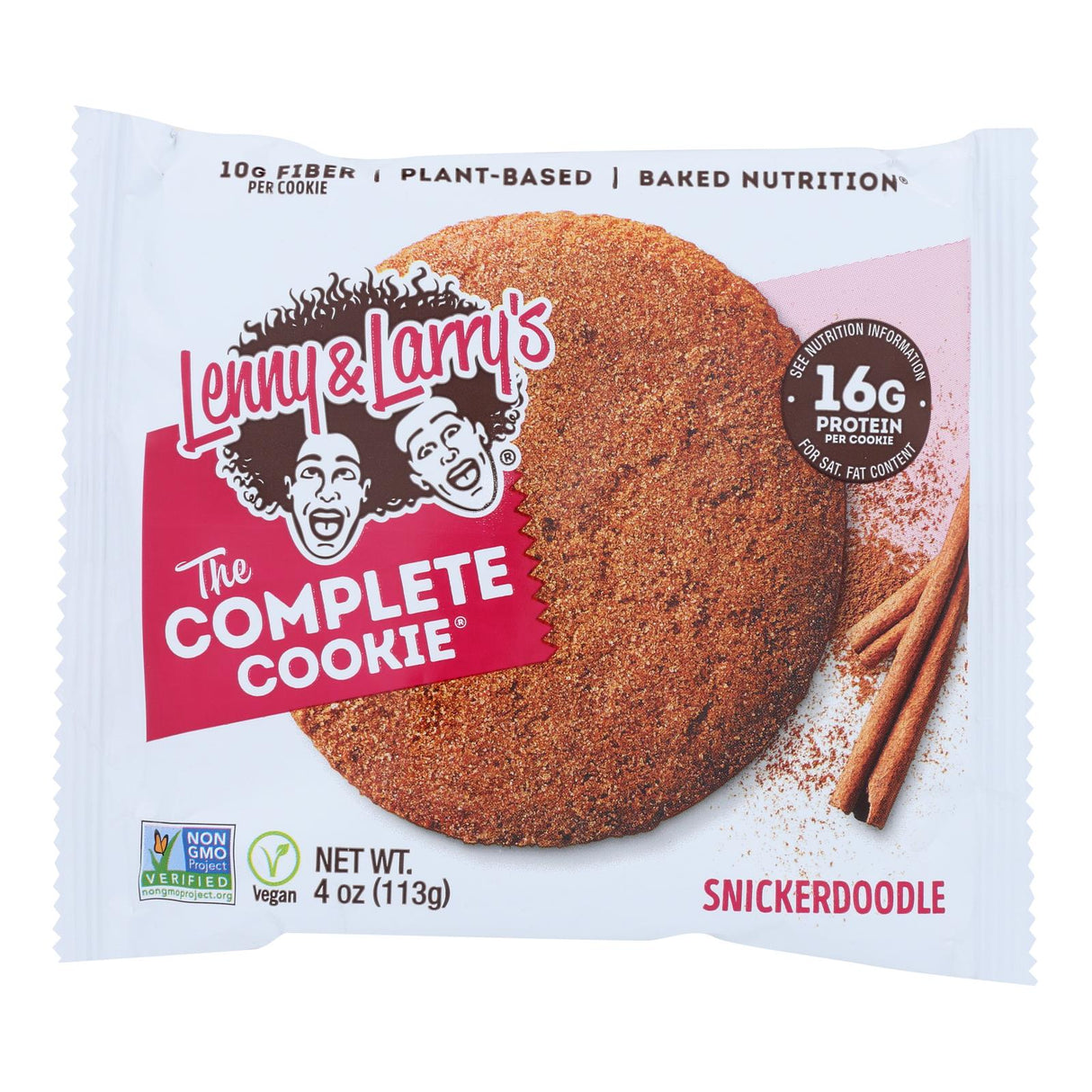 Lenny & Larry's Snickerdoodle Cookie - Cinnamon Indulgence (Pack of 12, 4 Oz.) - Cozy Farm
