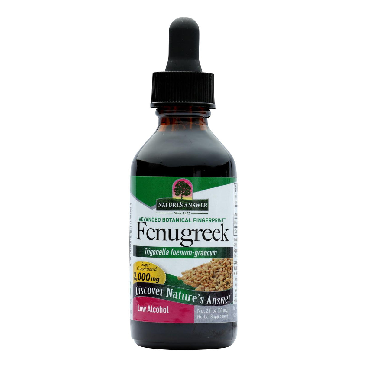 Nature's Answer Fenugreek Seed Liquid Extract (2 Fl Oz) - Cozy Farm