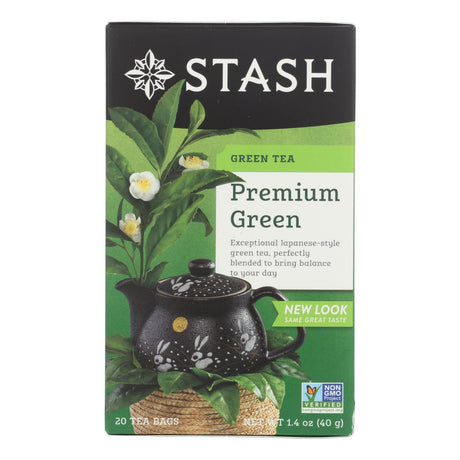Stash Tea Organic Premium Green 6-Pack - Cozy Farm 