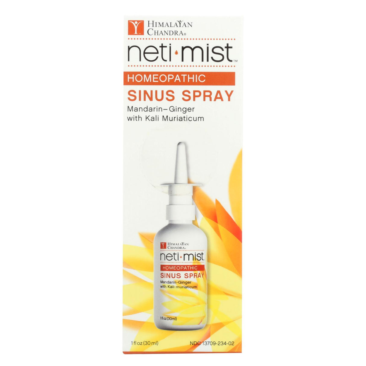 Himalayan Institute Neti Mist Nasal Sinus Spray - Soothes Dry, Congested Sinuses - 1 FZ - Cozy Farm