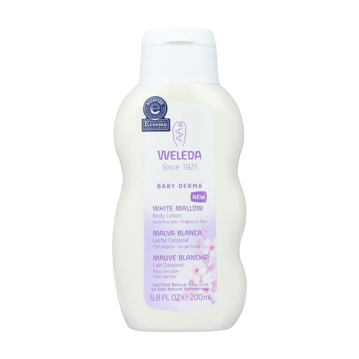 Weleda Baby Derma White Mallow Nourishing Body Lotion (6.8 Oz.) - Cozy Farm