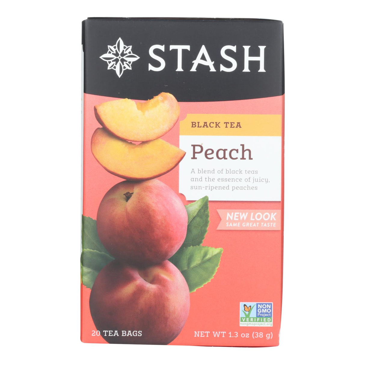 Stash Tea Black Peach 120 Count - Cozy Farm