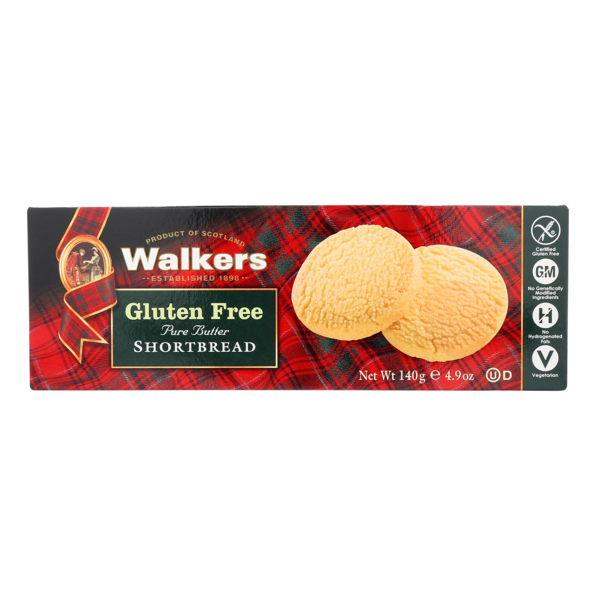 Walkers Shortbread Round Shortbread Cookies (6 Pack - 4.9 Oz.) - Cozy Farm