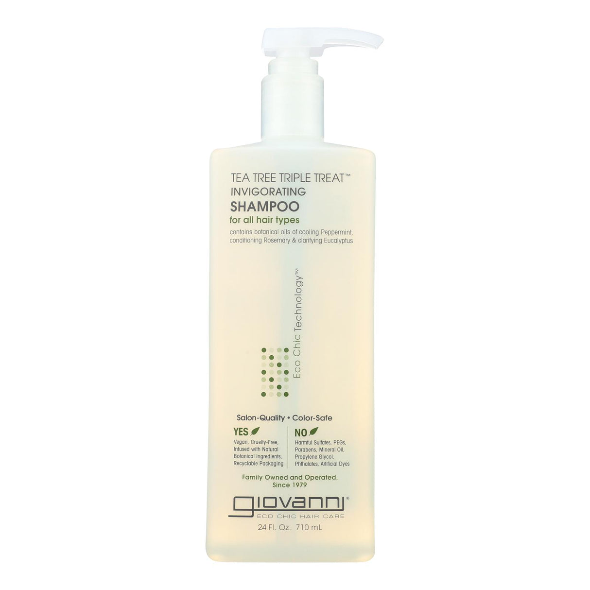 Giovanni Tea Tree Triple Treat Invigorating Shampoo 24 fl. oz. - Cozy Farm