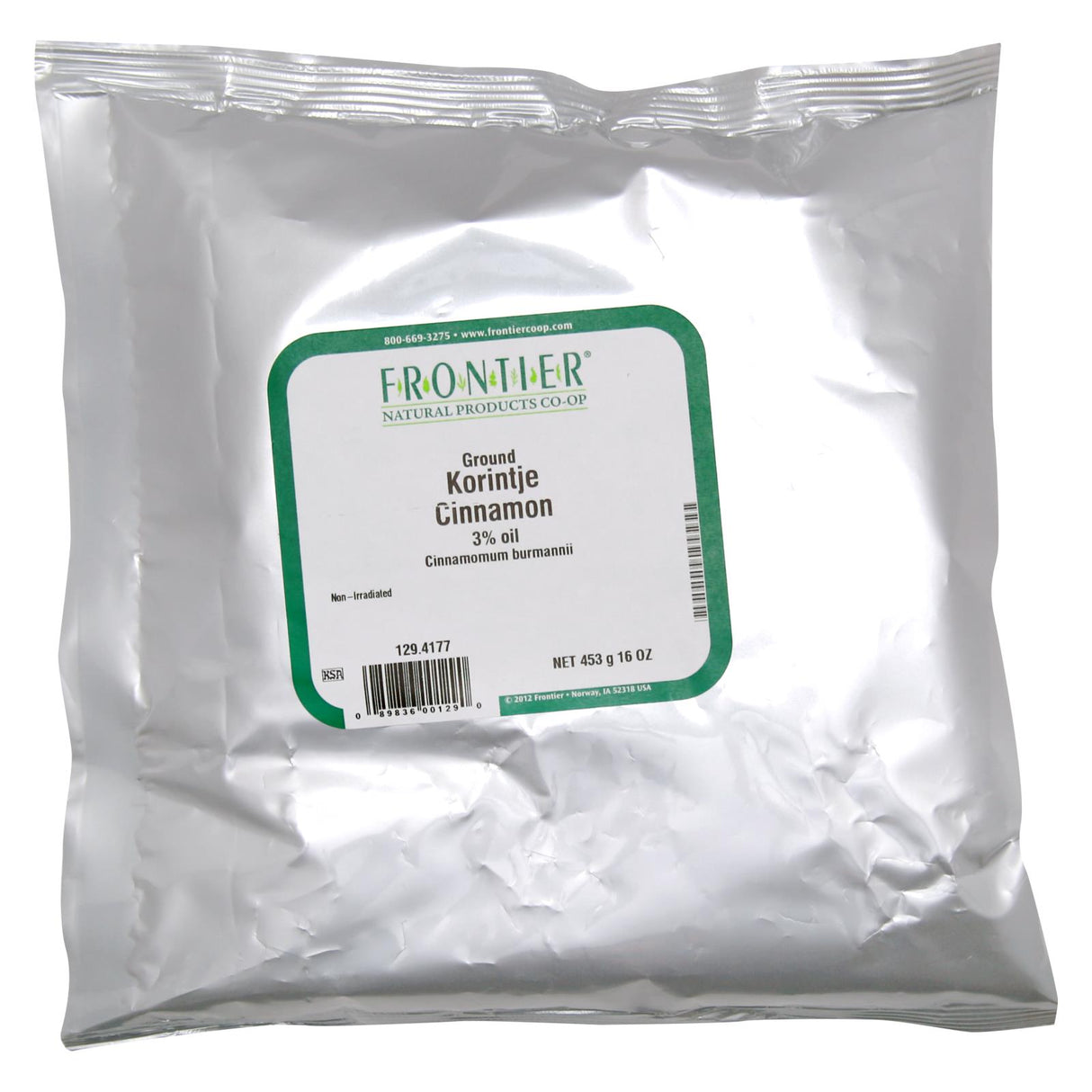 Frontier Herb Ground Korintje A Grade Cinnamon - 1 lb - Cozy Farm