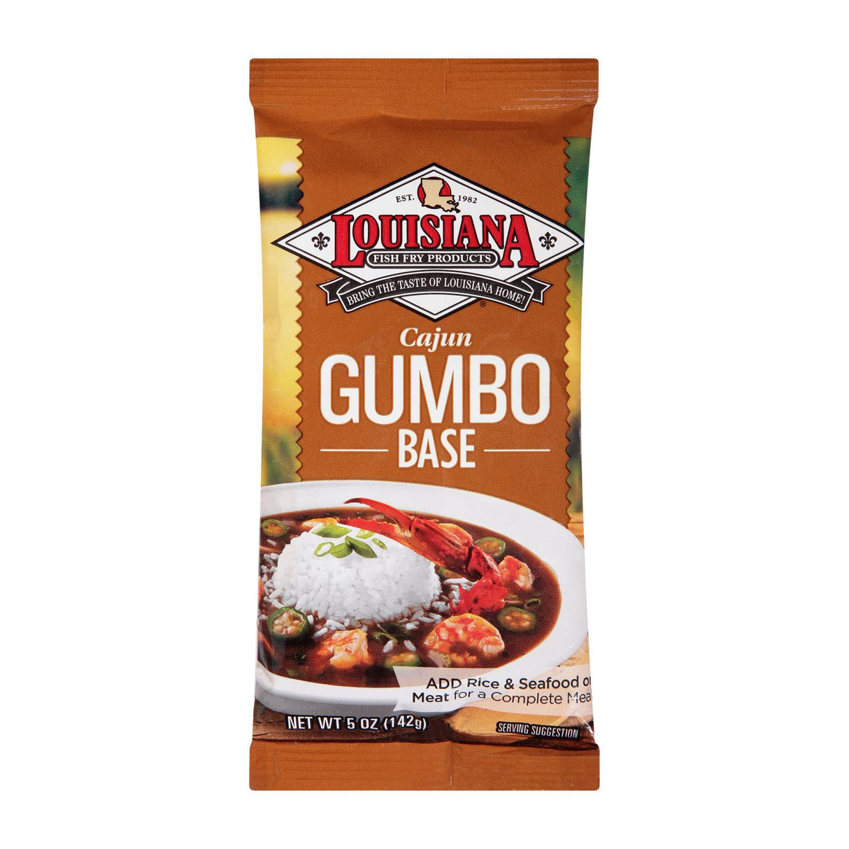 La Fish Fry Cajun Gumbo Mix - 24 Packs x 5 oz. - Cozy Farm