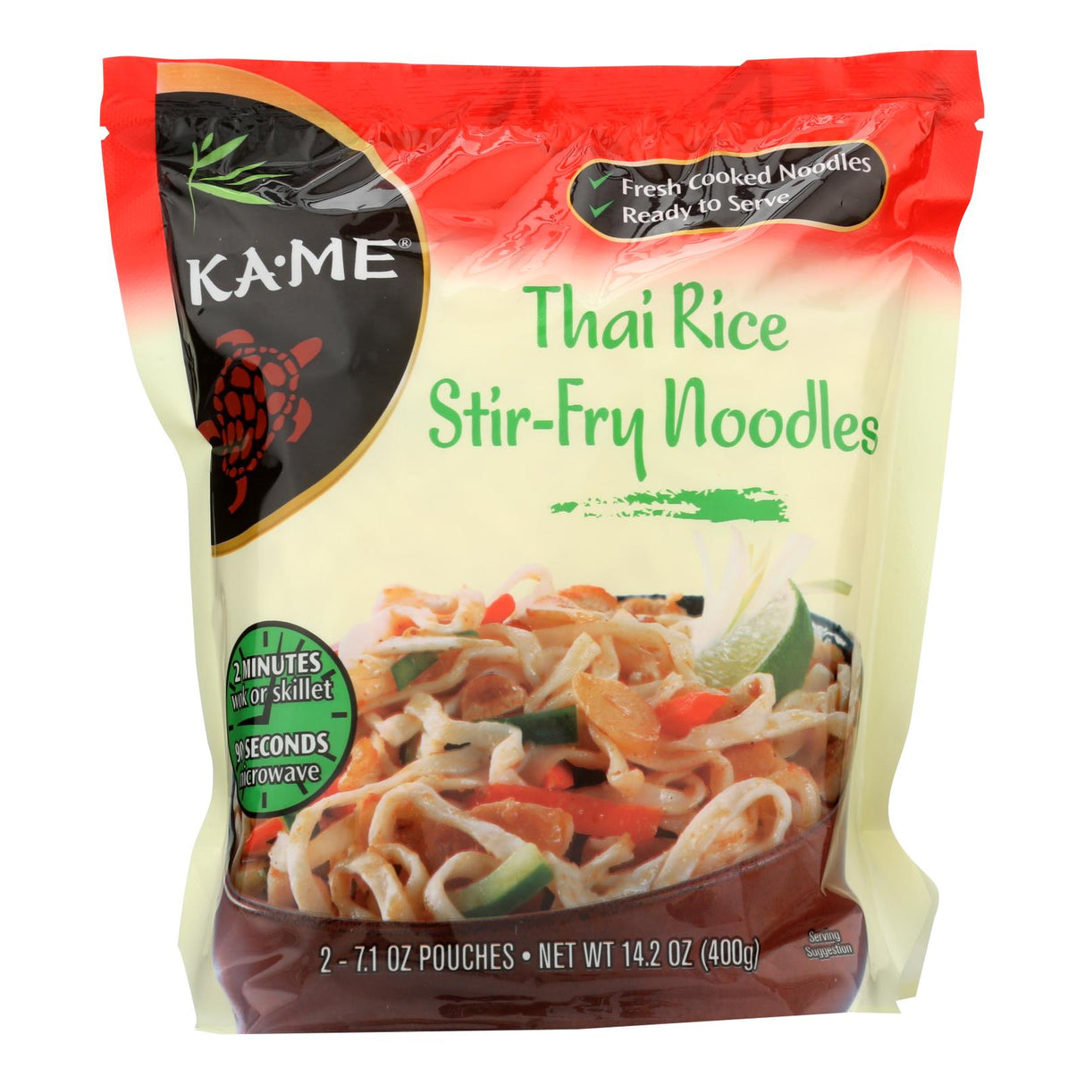 Ka'me Stir Fry Pad Thai Noodles | Pack of 6 | 14.2 Oz. Each - Cozy Farm