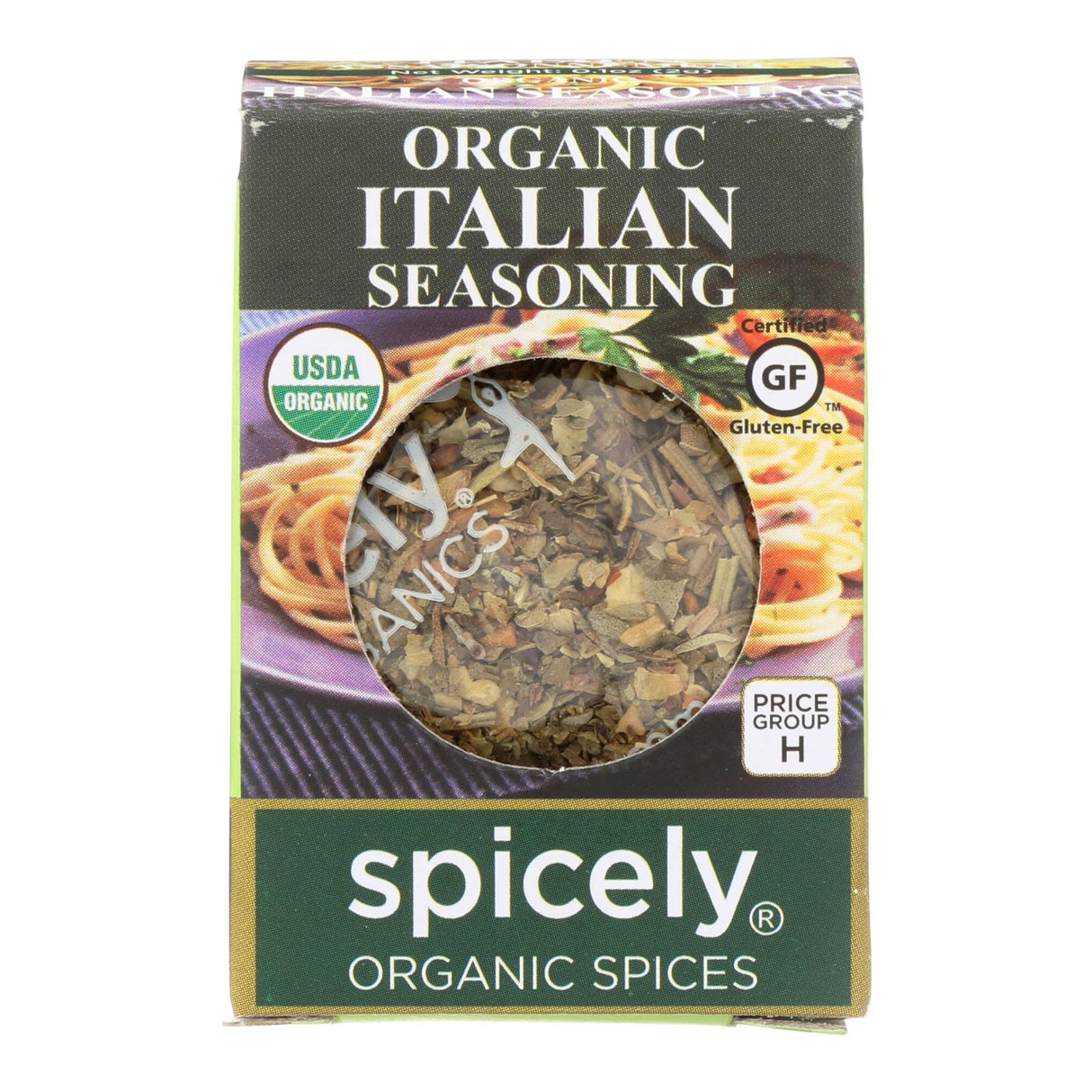 Spicely Organics Italian Seasoning | 6 Count 0.1 Oz. Packs - Cozy Farm