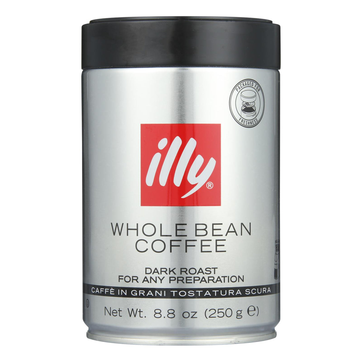 Illy Caffe Coffee - Whole Bean- Dark Roast (8.8 Oz, Pack of 6) - Cozy Farm