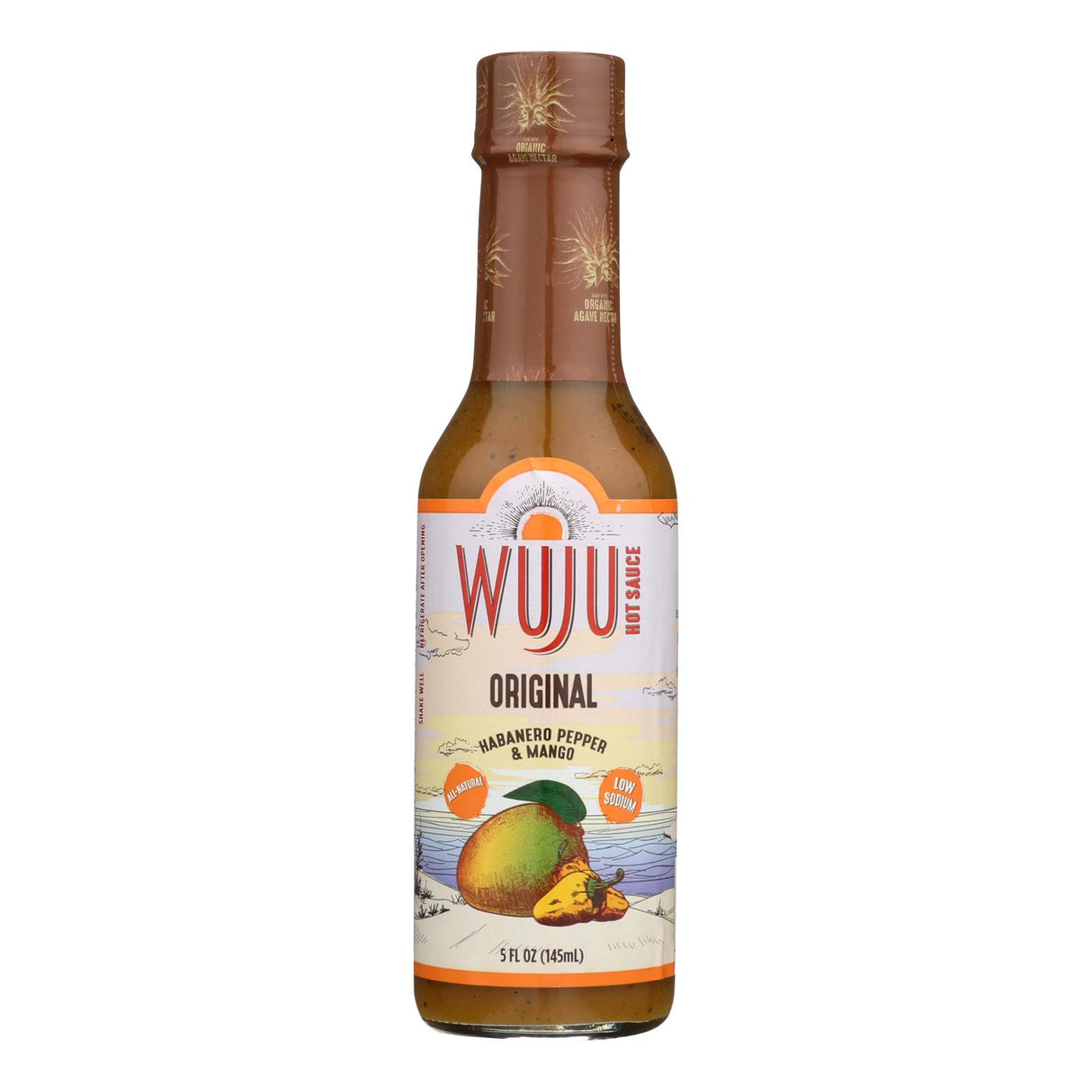 Wuju Hot Sauce - Original (6 Pack x 5 Oz.) - Spicy, Tangy, Flavorful - Cozy Farm