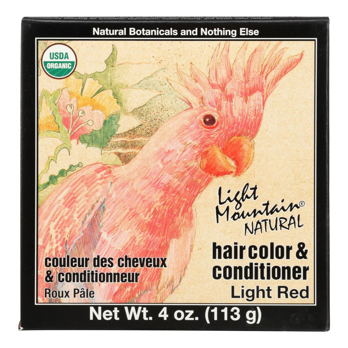 Light Mountain Natural Hair Color, Light Red - 4 Oz. - Cozy Farm