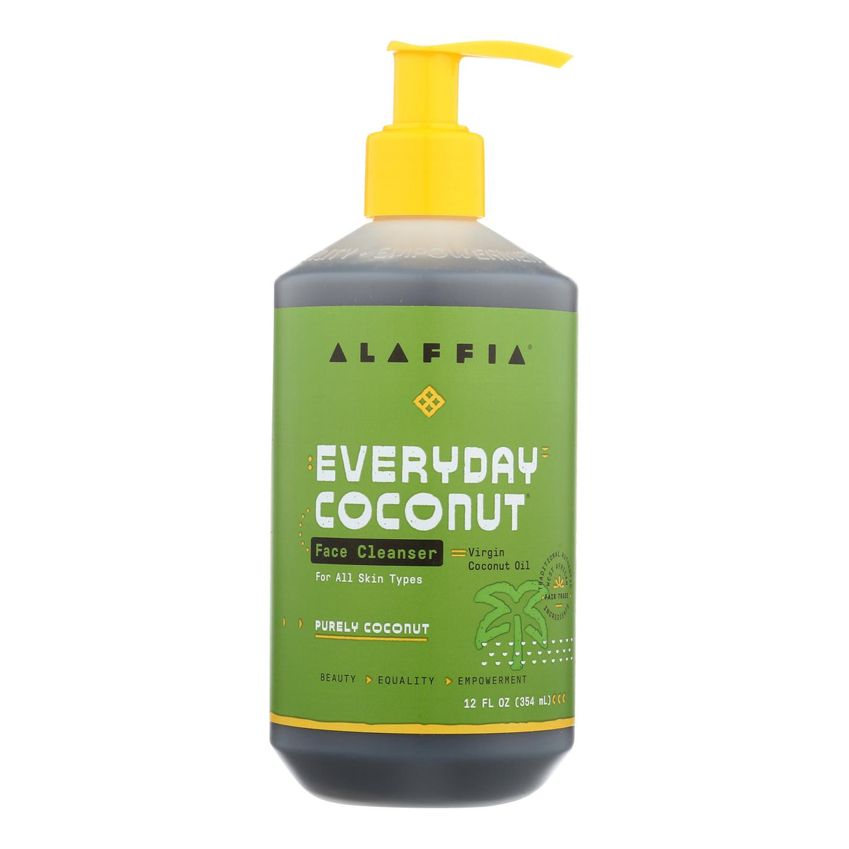 Everyday Coconut Cleansing Face Wash with Temperature Control (12 Fl. Oz.) - Cozy Farm