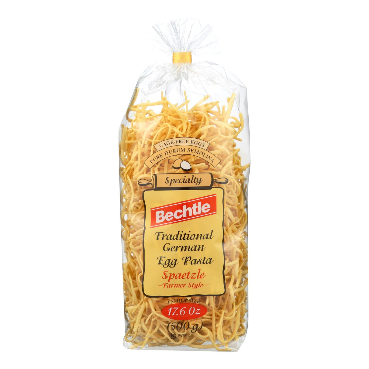 Bechtle Egg Noodles Spaetzle, 17.6 Oz. (Pack of 12) - Cozy Farm