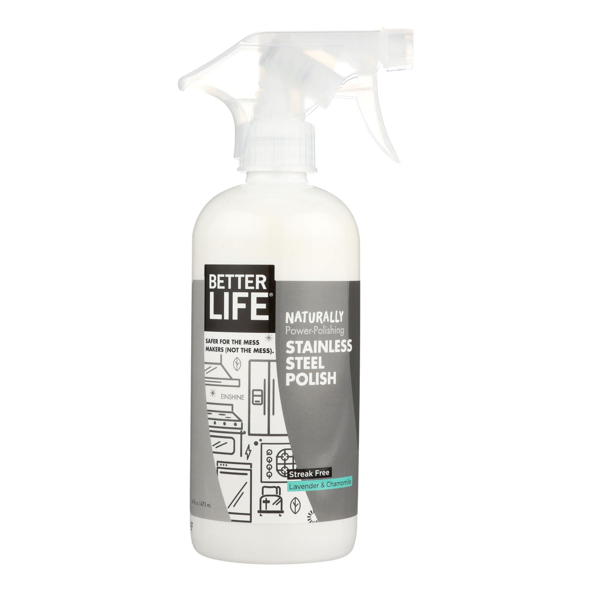 BetterLife Stainless Steel Cleaner & Polish (16 Oz) - Cozy Farm