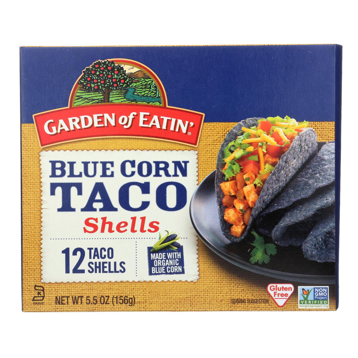 Garden of Eatin' Blue Corn Taco Shells (Pack of 12 - 5.5 oz.) - Cozy Farm