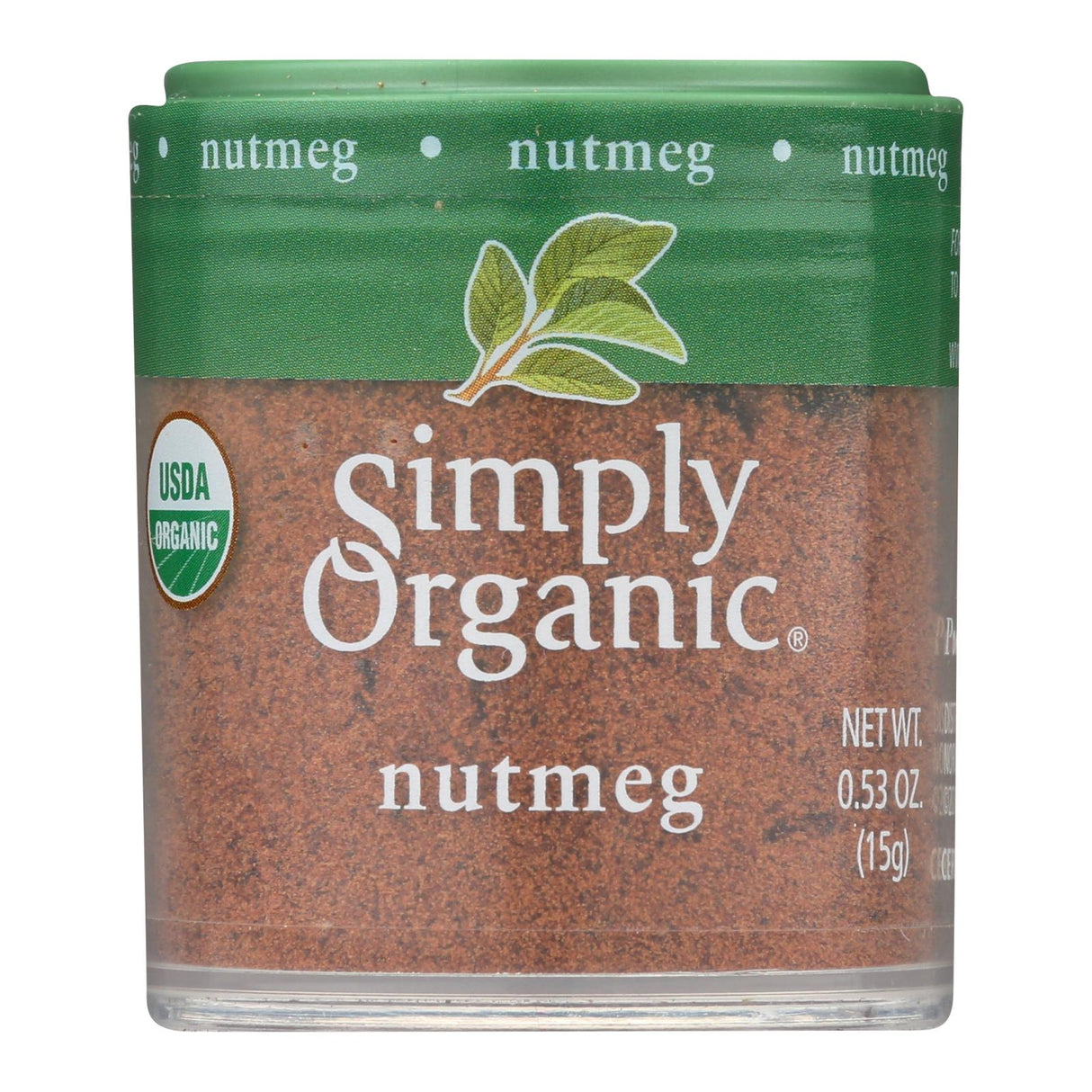 Simply Organic Organic Ground Nutmeg, 0.53 Oz (Pack of 6) - Cozy Farm